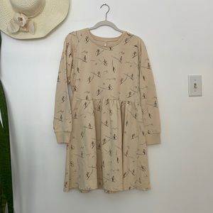 Rylee & Cru Ski Raglan Dress Girls S